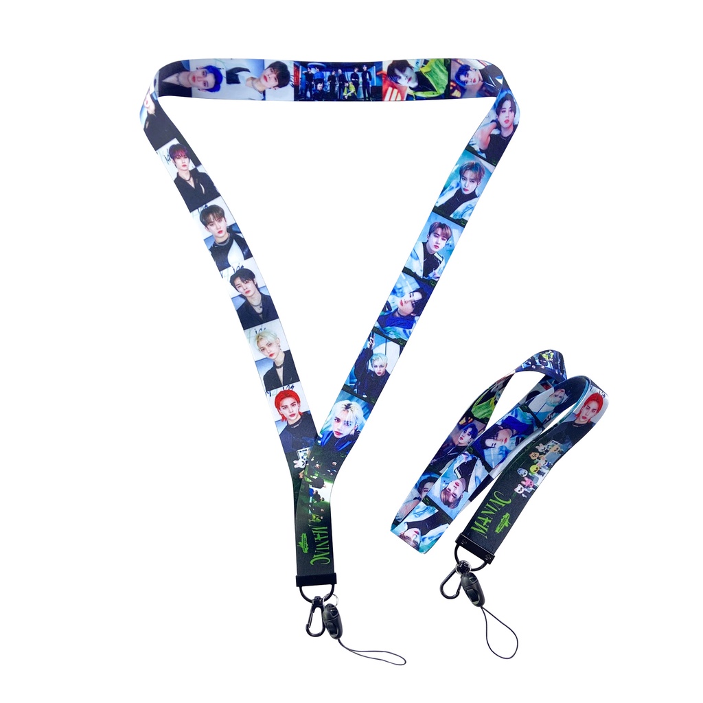 Tali Lanyard Motif Kpop Stray Kids MANIAC Untuk Handphone