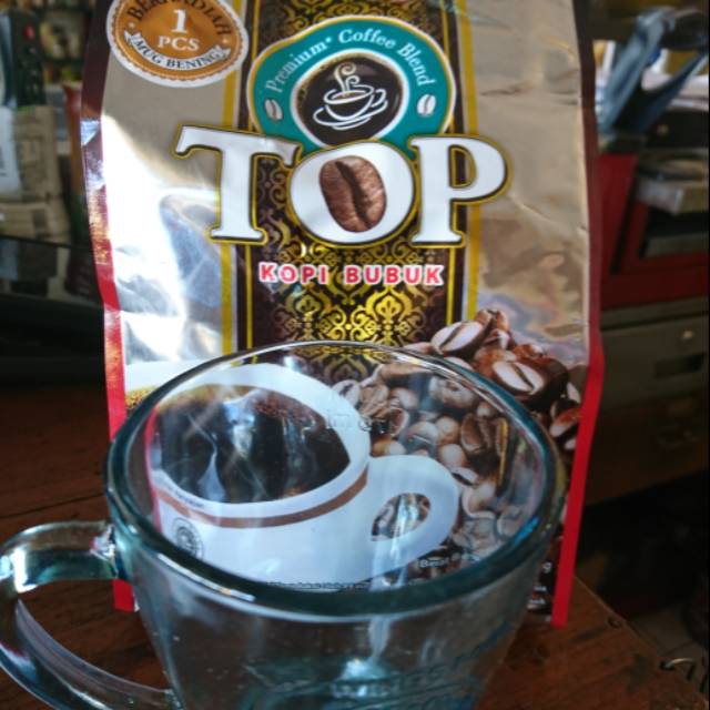 

TOP KOPI 380G PREMIUM COFEE BLEND,,, GRATIS MUG CANTIK