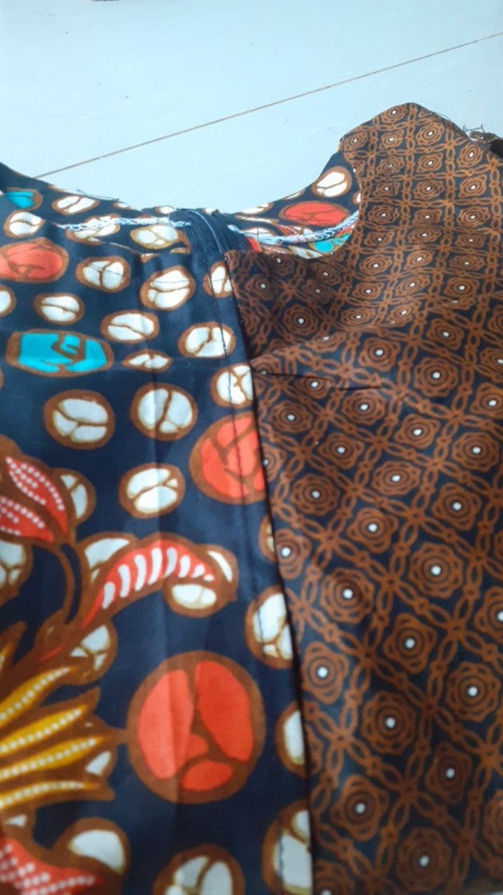 Tania Tunik Batik Jumbo Tunic Batik Cewek Batik Wanita Batik Kerja Batik Muslim Seragam Batik Katun