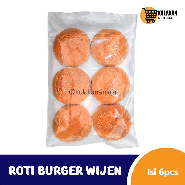 

Roti Burger Wijen Isi 6 Pcs