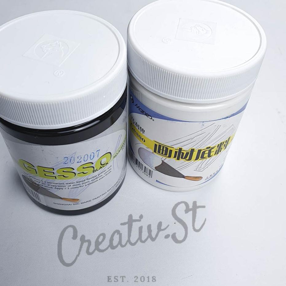 

イ Maries Gesso White / Black 500 ml ㅄ