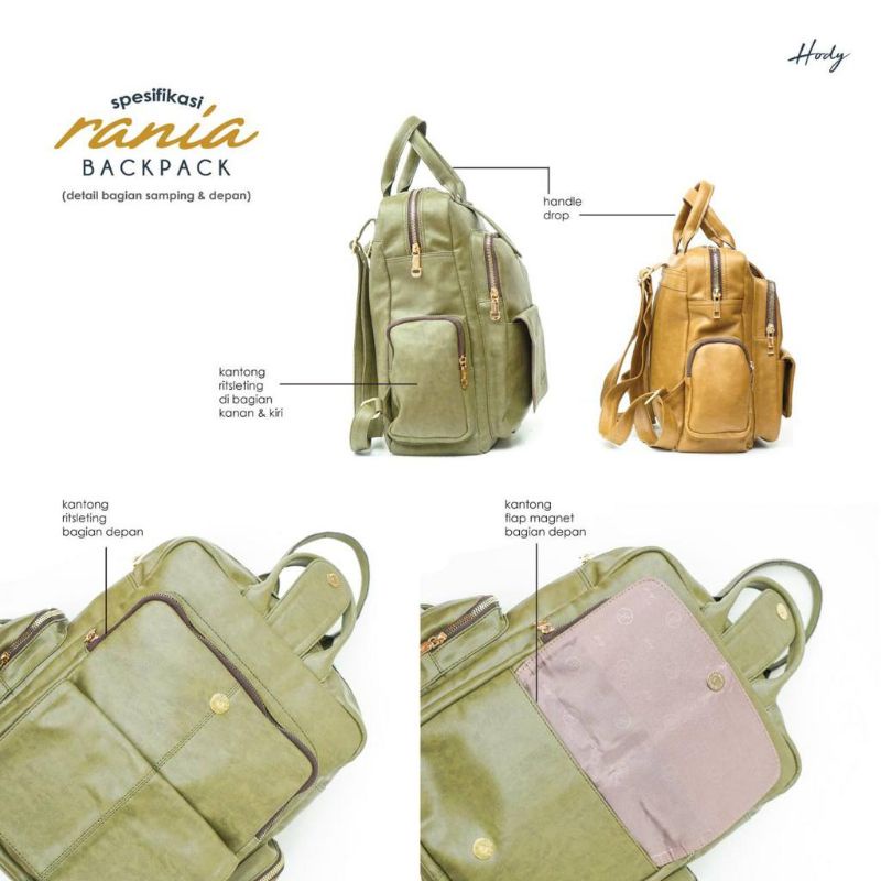 Tas Ransel Wanita Rania by Hody