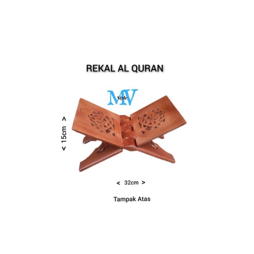

Rekal Al Quran Meja lipat mengaji
