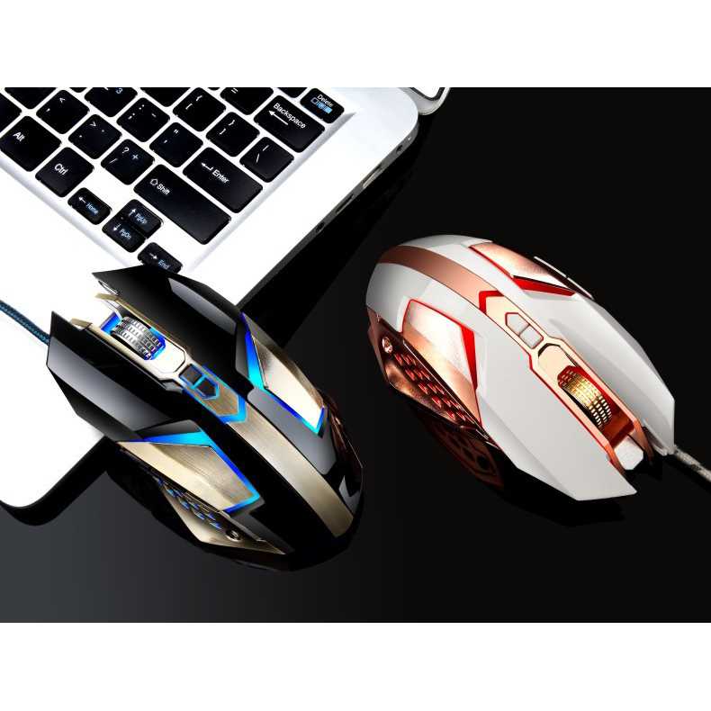 Leopard Mouse Gaming LED RGB 3200 DPI - T03