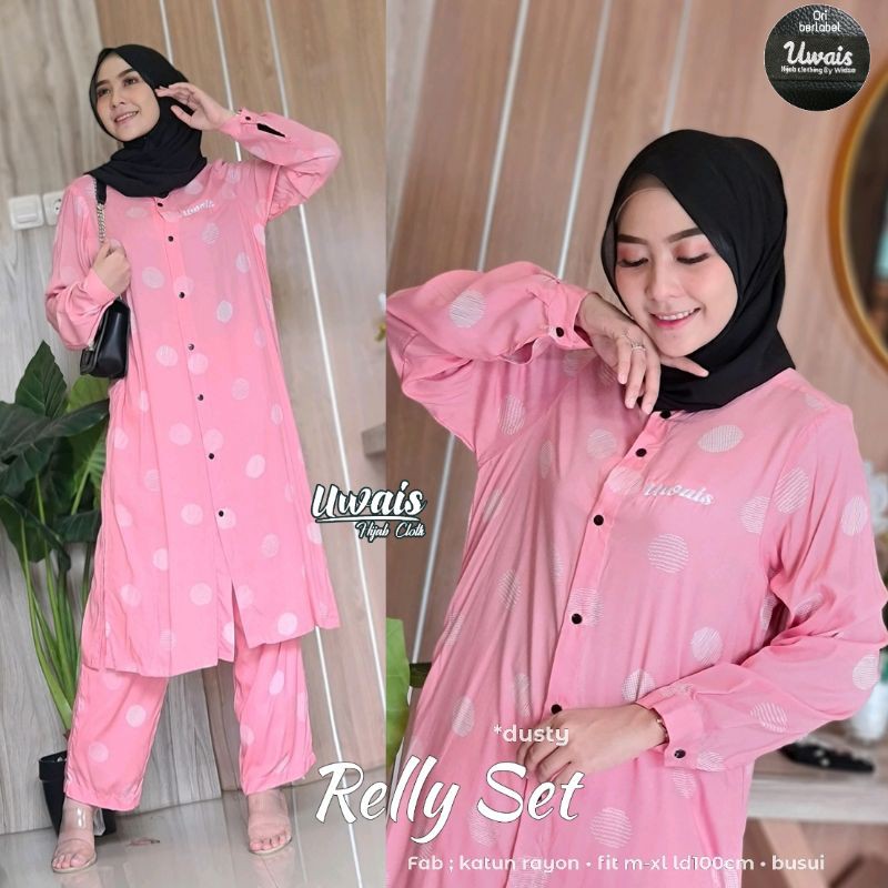 RELLY SET UWAIS HIJAB CLOTH