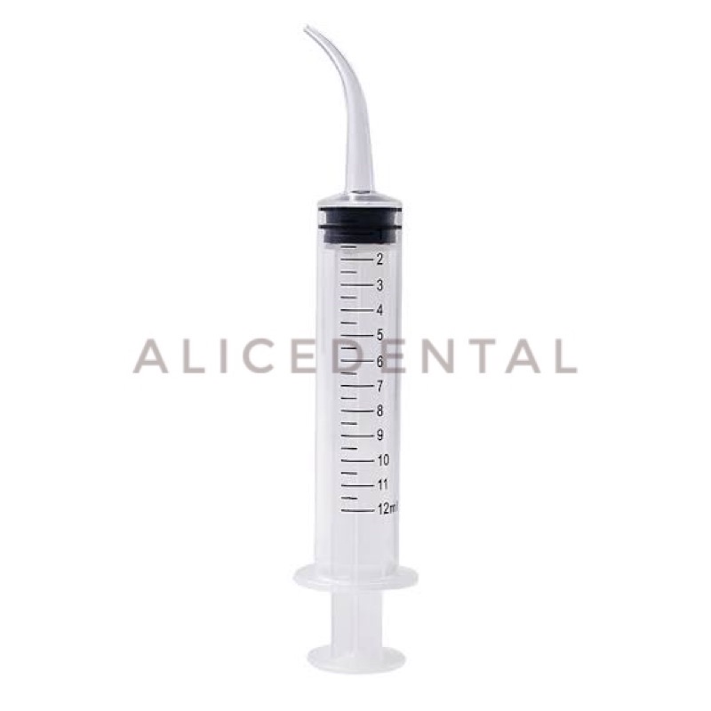 Syringe 12ml dental endo needle jarum irigasi endo 12 ml irrigation surgical endodontic onemed