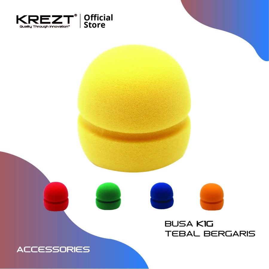 BUSA MICROPHONE TEBAL WARNA GARIS K1G