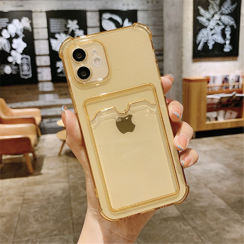 IPHONE Bening Dompet case Cover case Penutup Casing Untuk Iphone11 12 13 14 Pro MAX Plus X XS MAX Xr 78 Plus SE 2020