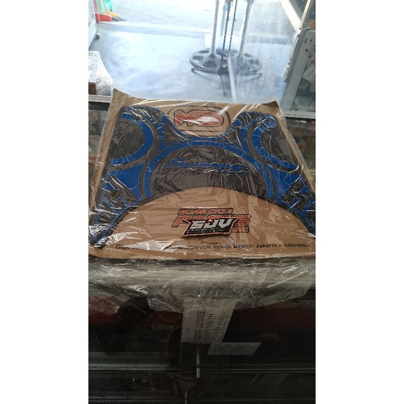 KARPET SEPEDA MOTOR SCOOPY BAHAN KARET TERMURAH