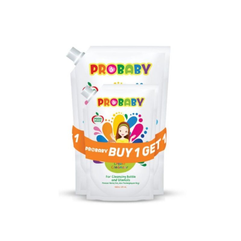 PROBABY Liquid Cleanser 700 ml,  450 ml, 150ml  Sabun Cuci Botol piring bayi dan anak