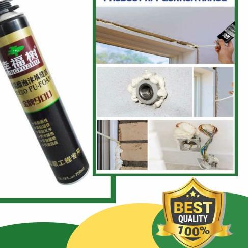 

♪ PU Foam Sealant Spray isi 750 ML ( Perekat Lubang) ✺