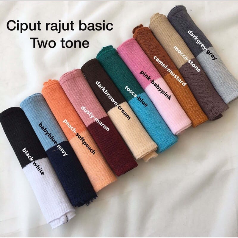 Ciput 2 Warna I Bandana Ciput 2 Warna (KIM)