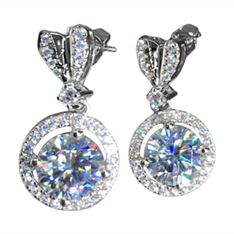 Fancyqube Anting Stud Bentuk Hati Bulat Besar Warna Emas Untuk Wanita