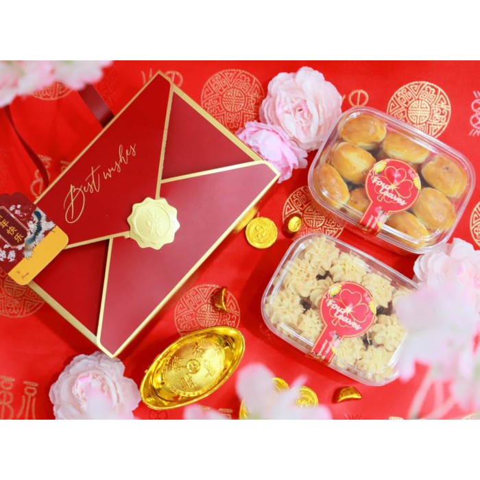 

Hampers Imlek Fortune / Parcel Sincia / Nastar Wisman / Cookies / Kue