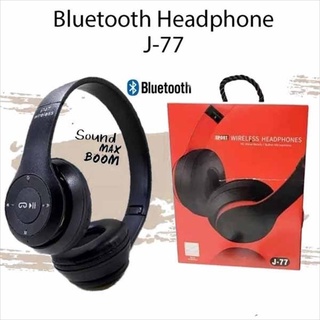 P47 / J-77 Handsfree Bluetooth Headphone Wireless Stereo HD