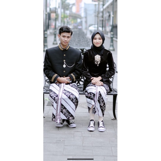 Baju Prewedding Sepasang komplit