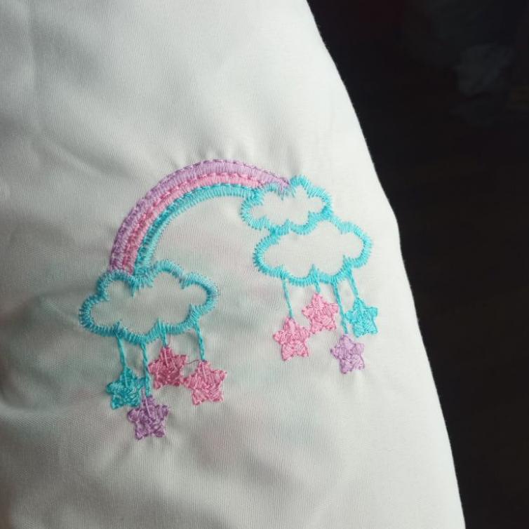 Mukena terusan anak bordir sebunga couple mukena lajuran anak SMP SD TK PAUD  mukena remaja SMP Muke