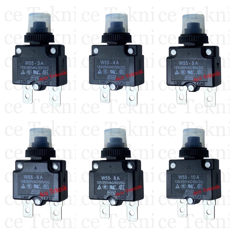 Overload Pompa Air Satelit (Protector Switch / Circuit Breaker)