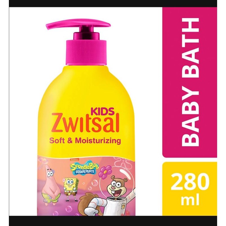 Zwitsal Kids Buble Bath Soft and Moisturizing 280ml