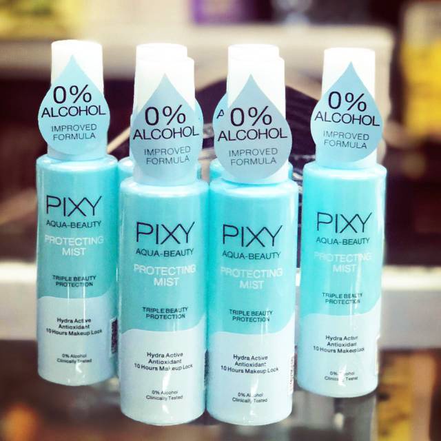 Pixy aqua spray Pixy setting spray