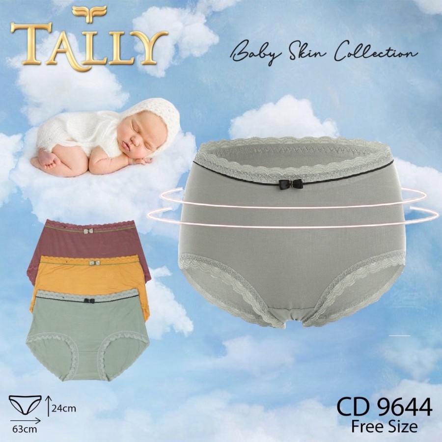 Tally Celana Dalam 9644 Katun Baby Skin