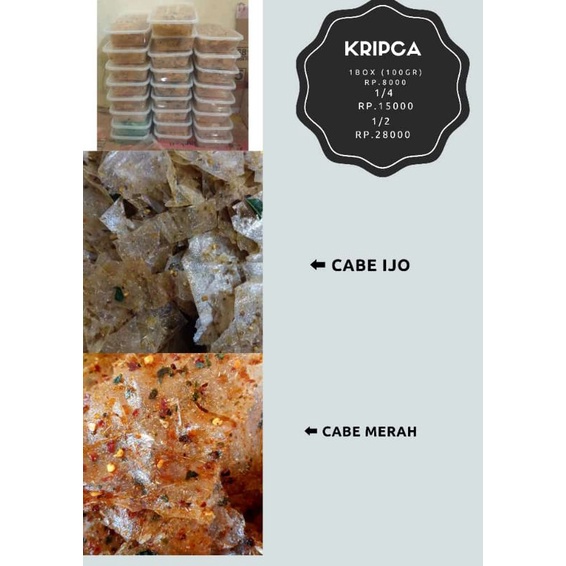 

kripca 1/2 kg