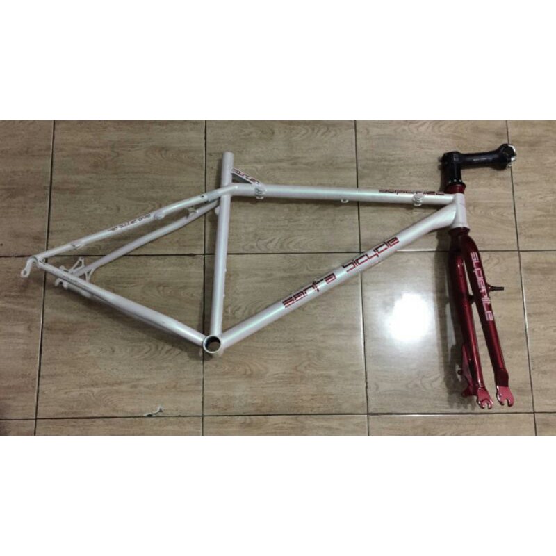 frame 26 santa cycle disbrake aloy cromoly