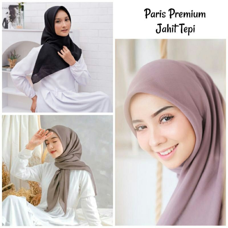 Waffa Hijab | Segiempat Paris Premium