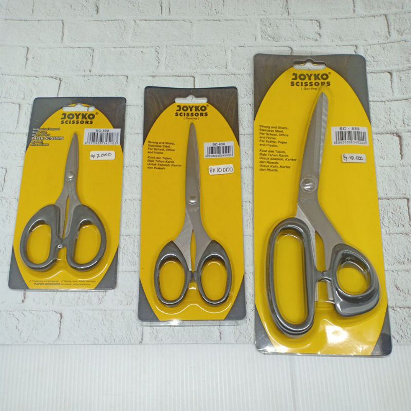 

GUNTING JOYKO kecil/sedang/besar.