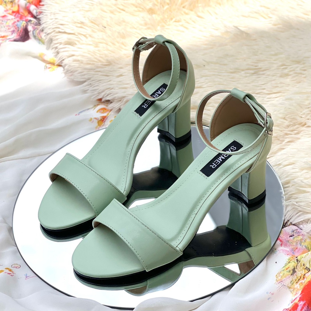 SARMER - NEW JASMINE HEELS GREEN EDITION