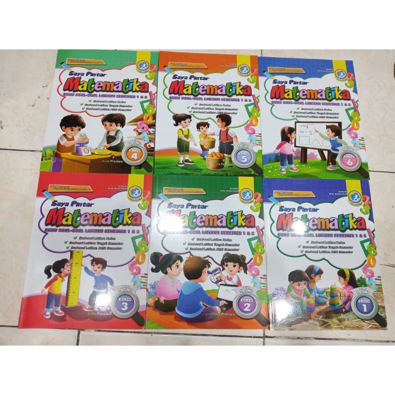 

Buku saya pintar matematika kelas 1.2.3.4.5.6.sd.