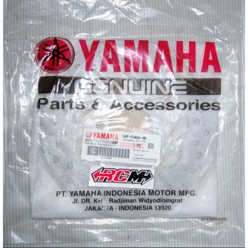 PIRINGAN CAKRAM DEPAN DISC DISK MIO M3 125 J GT S Z FINO X RIDE ORI ORIGINAL YAMAHA 54P-F582U-00