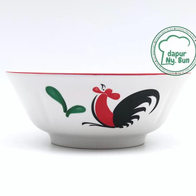 PREMIUM Mangkok Baso Besar / Ayam Jago Seri 2 / Mangkuk Bakso