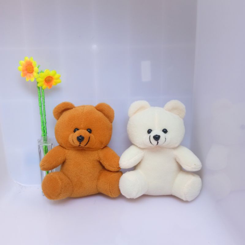 Boneka mini boneka kecil bear untuk buket bunga buket wisuda souvenir dan mainan anak boneka lucu