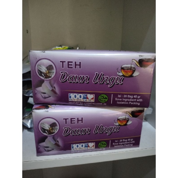 

TEH DAUN UNGU untuk meringankan gejala wasir