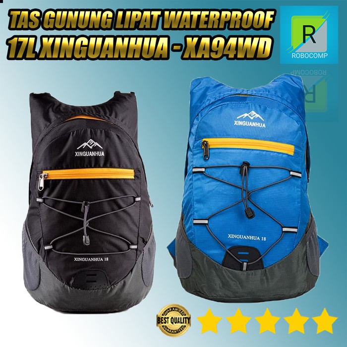 Tas Gunung Lipat Waterproof 17L Xinguanhua XA94WD Tas Gunung Lipat Waterproof 17L Xinguanhua XA94WD