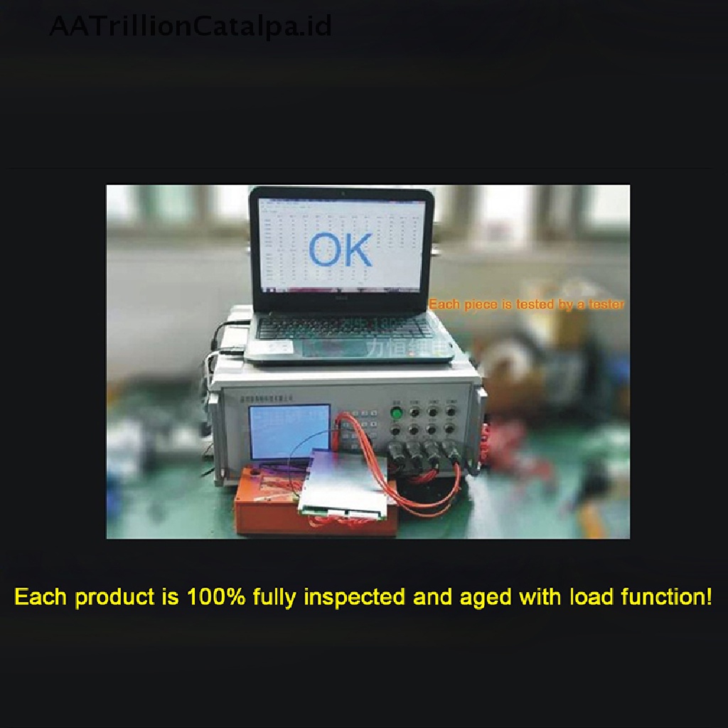 Aatrillioncatalpa 13S 48V 50A 18650 Li-ion Lithium Papan PCB BMS Pelindung Equalizer