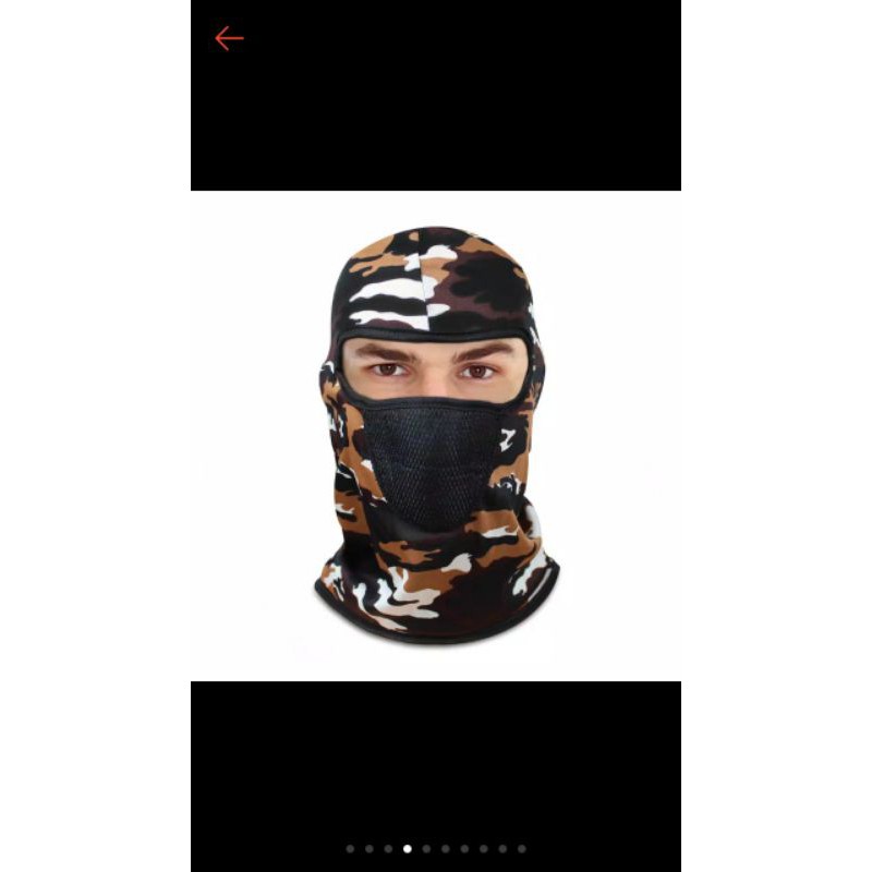 Masker Ninja Army/loreng/bj masker