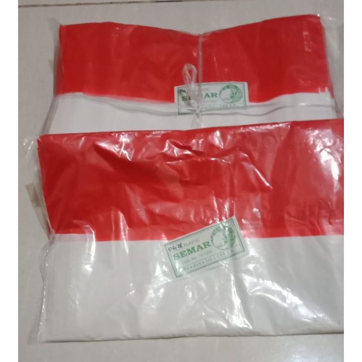 BENDERA PLASTIK MERAH PUTIH CAP SEMAR