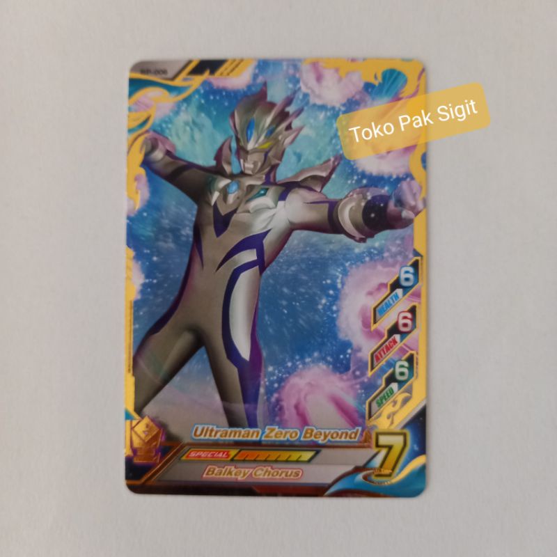 Ultraman Zero Beyond BP-006 Promotion Card