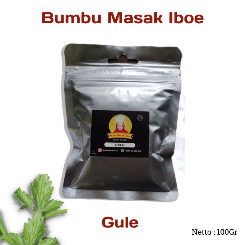 

Bumbu masak instan, Bumbu dapur, bumbu racikan bumbu homemade, bumbu gule 100gr