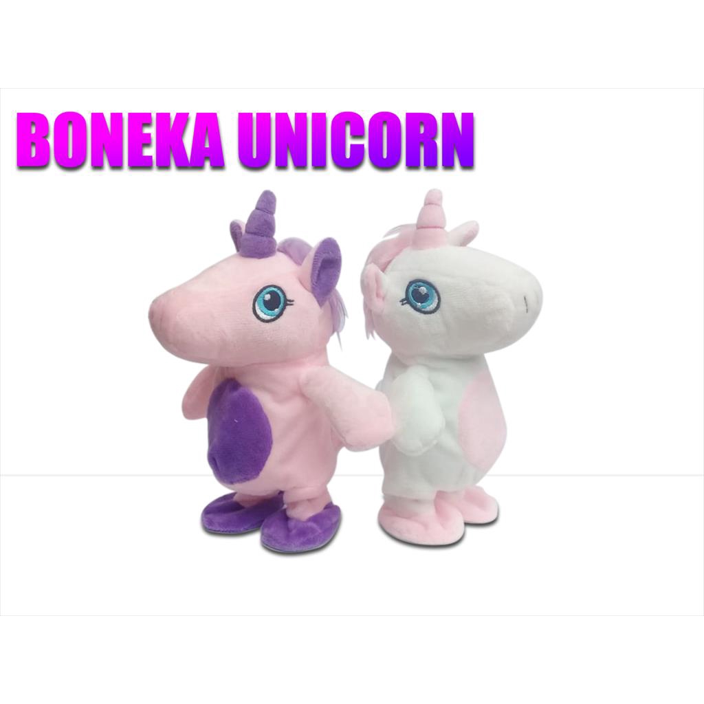 talking unicorn toy