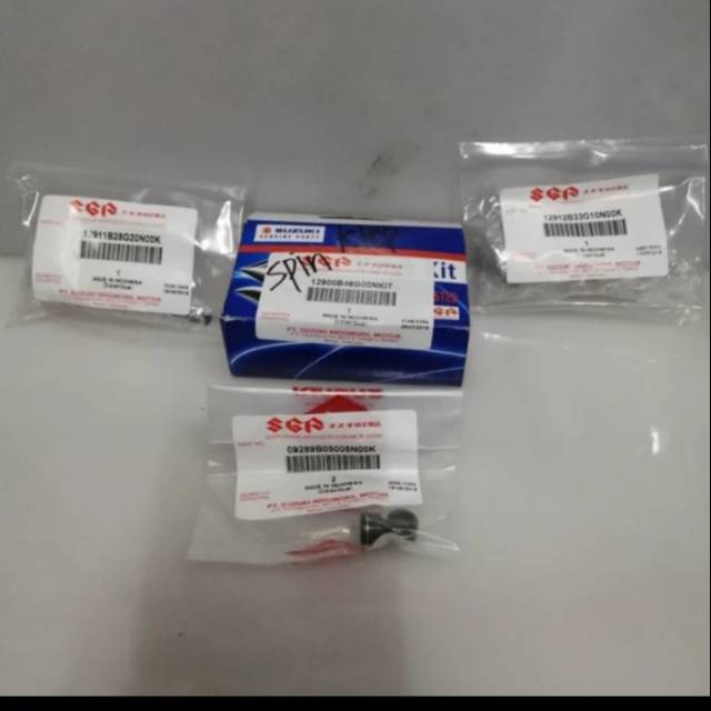 payung klep valve set ex in spin skywave skydrive paket sil seal klep orisinil sgp 12900b46g00nkit