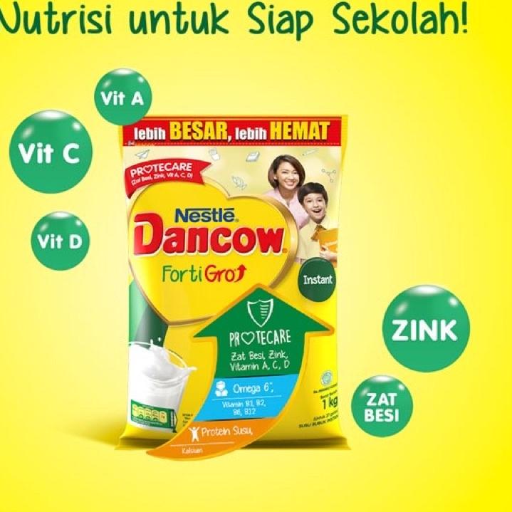 

Terbaik! Dancow FortiGro Coklat / Instant Pouch 1kg 1000gr EXP 2023