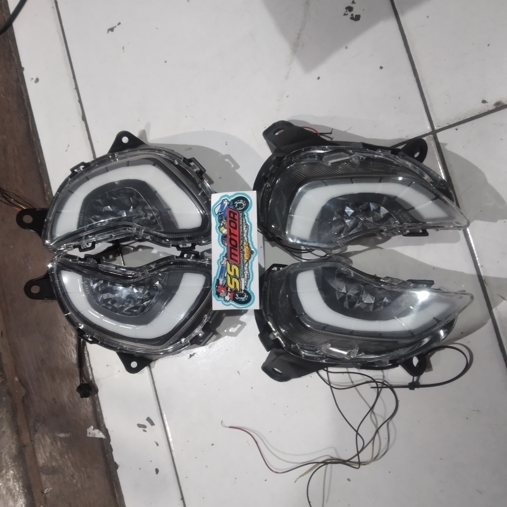 SEIN / WESER CUSTOM HONDA SCOOPY 2021 RGB BLUETOOTH LENGKAP SEIN