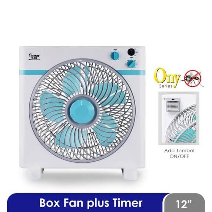 Cosmos Box Fan BFE-T ONY. Kipas Angin Kotak 37 Watt . Baru&amp;Bergaransi Resmi