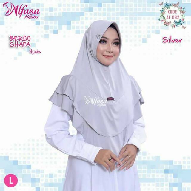 Bergo shafa alfasa hijab size L