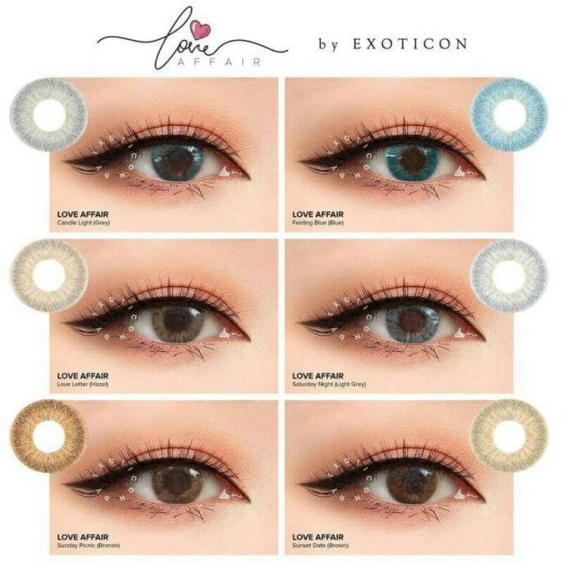 SOFTLENS X2 LOVE AFFAIR NORMAL