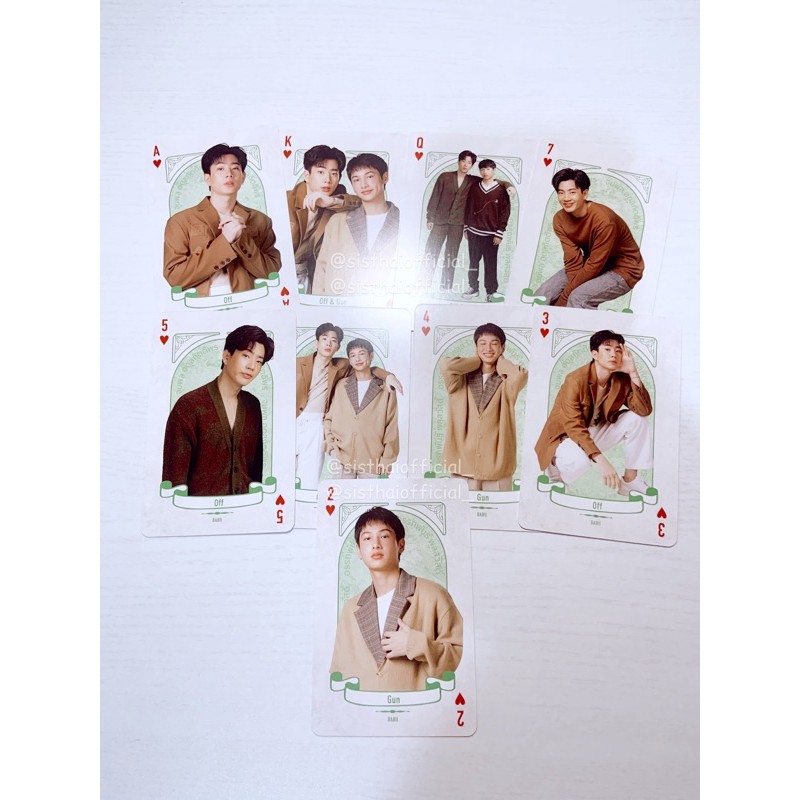 Playing card GMMTV exhibition JEPANG