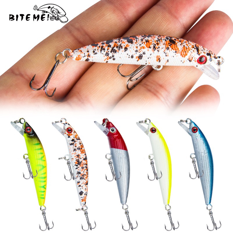 Kail Pancing Alat Pancing Alat Pancing Murah Umpan Pancing Plastic Bait Top Water Lure Umpan Mancing 1Pcs 6g/3.8cm Umpan Ikan Minnow Lure Umpan Pancing Buatan Umpan Mancing relix nusantara